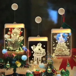 witraz-led-3d-wiszacy-lampki-swiateczne-choinka
