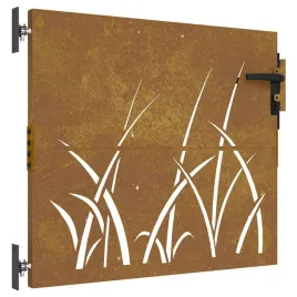 brama-ogrodowa-corten-85x3x100-rdzawa