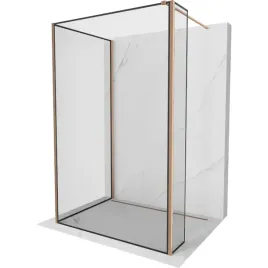 mexen-kioto-scianka-prysznicowa-3-czesciowa-czarny-miedz-140x100x30cm