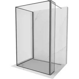 mexen-kioto-scianka-prysznicowa-walk-in-120x120x30-cm-czarna-metal-gun