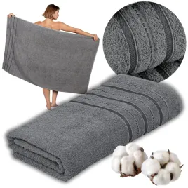 1x-recznik-bawelniany-90x150-cm-dora-kapielowy-duzy-hotelowy-frotte-szary
