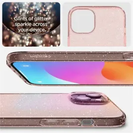 etui-spigen-liquid-crystal-glitter-na-iphone-15-plus-rozowo-przezroczyste