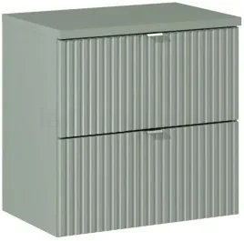 comad-line-reed-green-szafka-60-cm-podumywalkowa-wiszaca-z-blatem-zielona