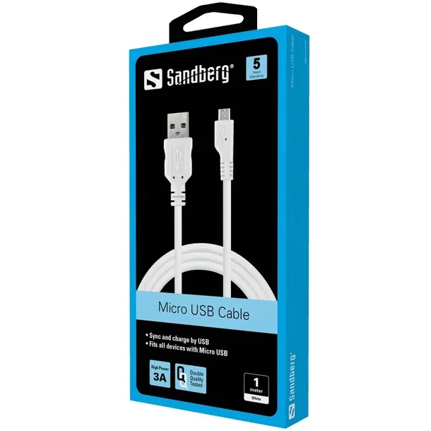 kabel-sandberg-do-synch-charge-microusb-1m-stan-nowy