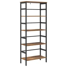 polka-na-ksiazki-stare-drewno-60-x-295-x-149-cm