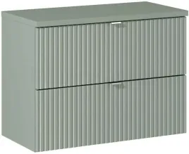 comad-line-reed-green-szafka-80-cm-podumywalkowa-wiszaca-z-blatem-zielona
