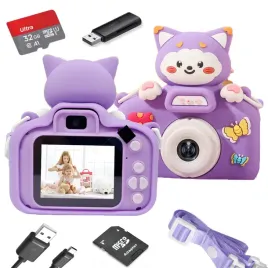 aparat-cyfrowy-dla-dzieci-podwojny-z-selfie-full-hd-kotek-2025-karta-32gb