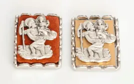 zestaw-naklejka-metalowa-sw-krzysztof-2-w-1-dla-kierowcy-3-x-4-cm