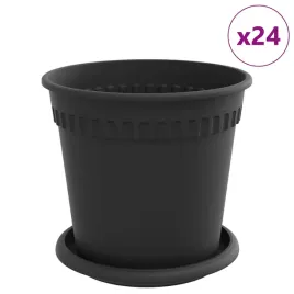 nowoczesne-czarne-donice-plastikowe-zestaw-24-szt