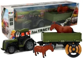 nd24-8432-zielony-traktor-z-niska-przyczepa-figur