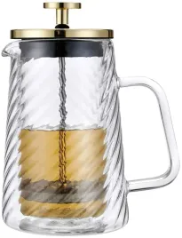 zaparzacz-do-kawy-herbaty-szklany-600ml-french-press-zloty-klausberg-kb-776