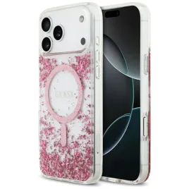 etui-guess-resin-bottom-glitter-magsafe-do-iphone-17-pro-max-rozowy
