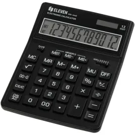 eleven-kalkulator-biurowy-czarny-odcien-perlowy-sdc444xrbk