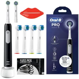 szczoteczka-elektryczna-do-zebow-oral-b-pro-1-black-koncowki-dodatki