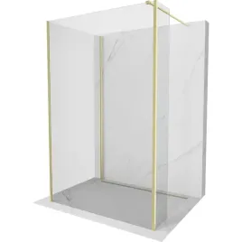 mexen-kioto-scianka-prysznicowa-105x100x40cm-zlota-szczotkowana