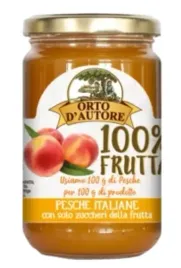 orto-dautore-pesche-dzem-100percent-brzoskwinia-340g