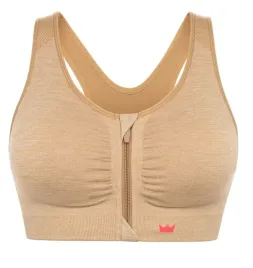 biustonosz-sportowy-top-shefit-bezowy-cwiczenia-fitness-silownia-gym-r-l