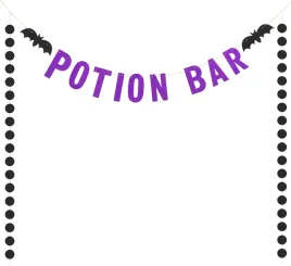 girlanda-potion-bar-fioletowa-czarne-nietoperze-halloween-do-drink-baru