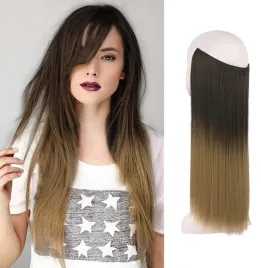 wlosy-syntetyczne-przedluzanie-wlosow-proste-doczepiane-ombre-46cm