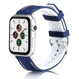 beline-pasek-apple-watch-solid-silicone-42-44-45-49mm-granatowo-bialy-navy