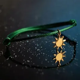 bransoletka-sznurkowa-z-zawieszka-sisi-sznurek-czielon-sun-gold