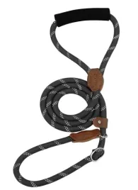 obroza-smycz-dla-psa-antyposlizgowa-czarna-dlugosc-130-cm-srednica-12-mm