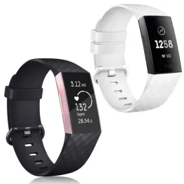 2x-pasek-do-fitbit-charge-3-4-czarny-bialy-tpu-wodoodporny-opaska-s
