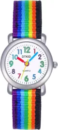 zegarek-dzieciecy-analogowy-wodoodporny-30m-kolorowy-pasek