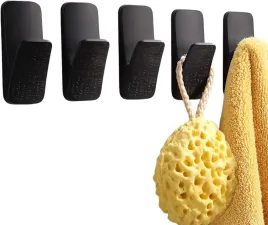 wieszaki-haczyki-samoprzylepne-scienne-do-kuchni-lazienki-czarne-5szt