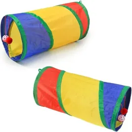 tunel-dla-kota-z-pilkami-wielokolorowy-srednica-25cm-dlugosc-50cm-skladany