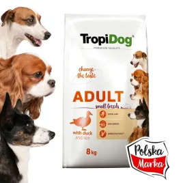 tropidog-premium-odzywcza-karma-dla-doroslych-psow-malych-ras-kaczka-8kg