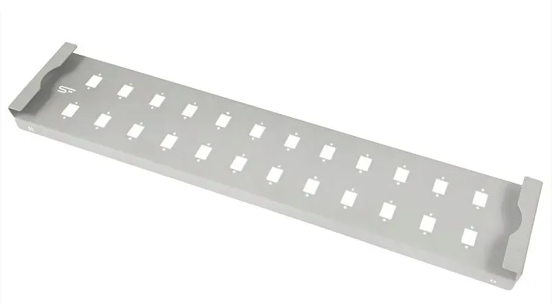 panel-19-2u-24xsc-simplex-szary-swiatlowod