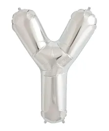 srebrny-balon-ksztalt-litery-40cm-srebrna-litera-y