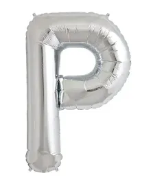 srebrny-balon-ksztalt-litery-40cm-srebrna-litera-p