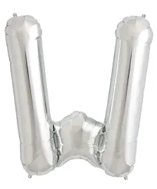 srebrny-balon-ksztalt-litery-40cm-srebrna-litera-w