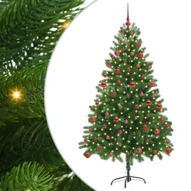 smukla-sztuczna-choinka-180-cm-z-cieplym-oswietleniem-led-i-minimalistyc