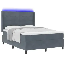 lozko-box-spring-z-led-w-kolorze-ciemnoszarym-z-aksamitnym-wykonczeniem