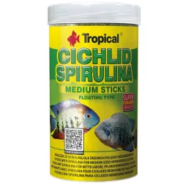 cichlid-spirulina-medium-sticks-roslinne-paleczki-pokarm-dla-ryb-250ml