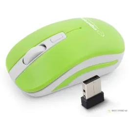 em126wg-mysz-bezprzewodowa-2-4ghz-4d-optyczna-usb-uranus-zielono-biala
