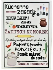 tabliczka-zawieszka-nadruk-kuchenne-zasady