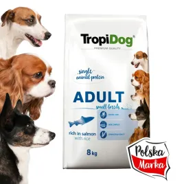 tropidog-premium-odzywcza-karma-dla-doroslych-psow-malych-ras-losos-8-kg