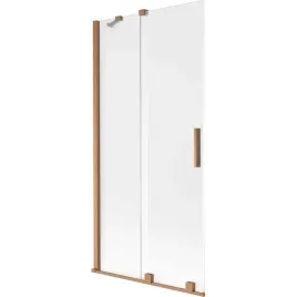 mexen-velar-parawan-2-skrzydlowy-95x150cm-szron-miedz-szczotk