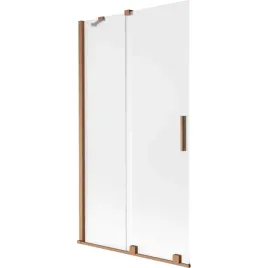 mexen-velar-parawan-2-skrzydlowy-100x150cm-miedz-szron-ruchomy
