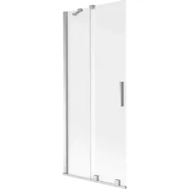 mexen-velar-parawan-2-skrzydlowy-85x150-cm-szron-chrom-hartowane