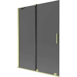 mexen-velar-parawan-2-skrzydlowy-130x150-cm-grafit-zloty-szczotkowany