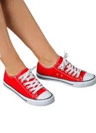 damskie-buty-trampki-seastar-tenisowki-na-platformie-tkaniny-czerwone-r-40