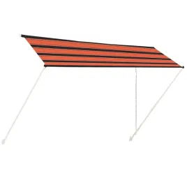 markiza-zwijana-400x150-cm-pomaranczowo-brazowa