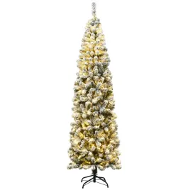 sztuczna-choinka-z-lampkami-led-osniezona-225-cm