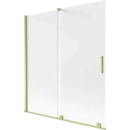 mexen-velar-parawan-2-skrzydlowy-150x150cm-szron-zloty-szczotkowany