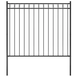 panel-ogrodzeniowy-170x200-cm-czarny-stalowy